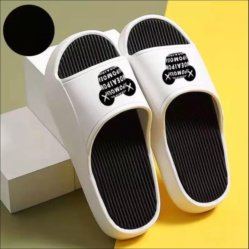 Dép bánh mì ulzzang nam nữ siêu dày đế 4cm êm mềm chống nước chất liệu cao cấp phong cách