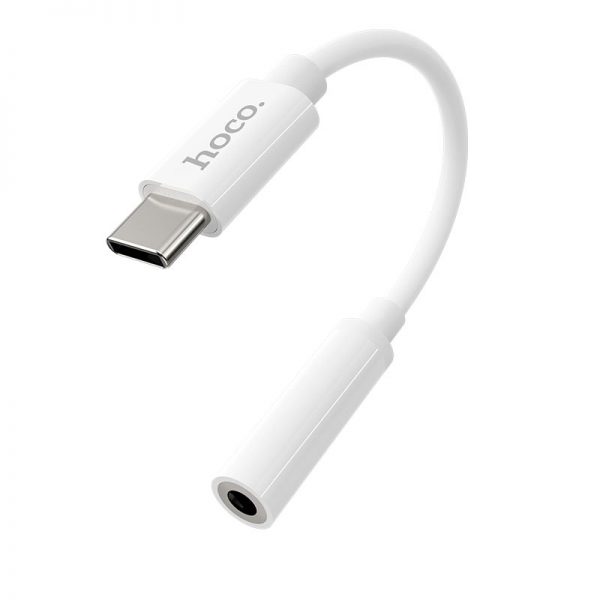 Jack chuyển đầu chuyển từ cổng type c sang chân cắm audio 3.5mm Hoco is30 - cáp chuyển type c to 3.5mm cho andoird samsung oppo xiaomi huawei...vv- hàng chính hãng