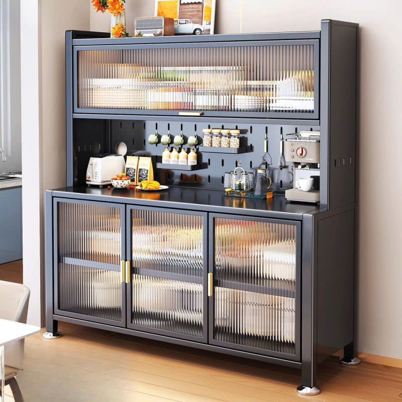 Tủ Kệ Để Đồ Nhà Bếp Đa Năng Thông Minh Cao Cấp VANDO - Kệ Để Đồ Nhà Bếp Lưu Trữ Lớn Toàn Bộ Vật Dụng Phòng Bếp