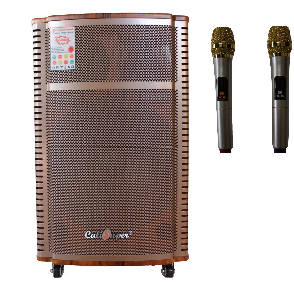 Loa Kéo Di Động Karaoke Bass 40 CaliSuper K-413B (4 Tấc) - Chính Hãng