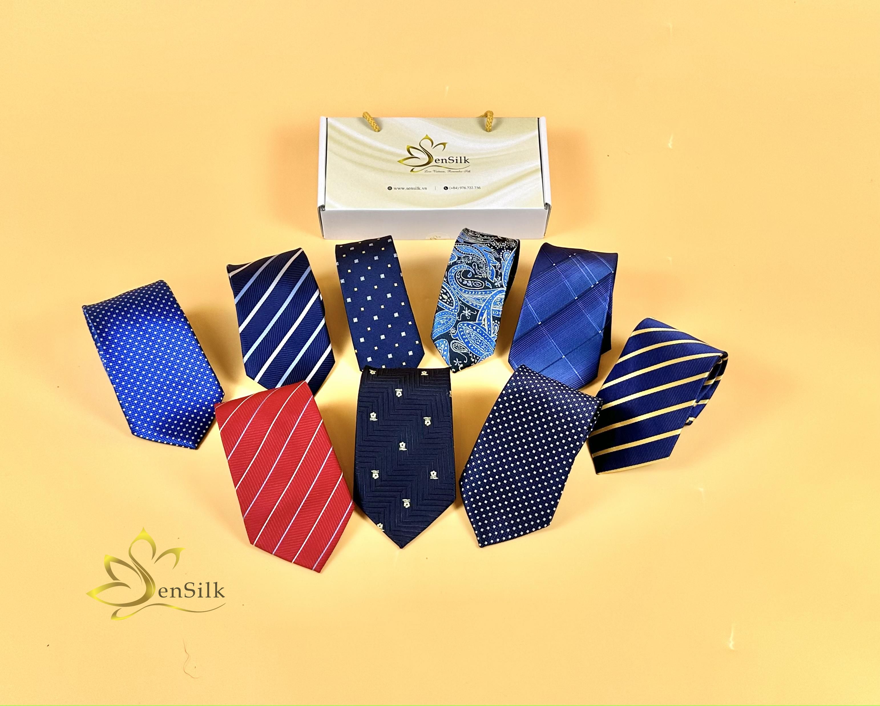 Cà Vạt Nam Cao Cấp SenSilk CAVATS10 – Vietnam Silk Tie