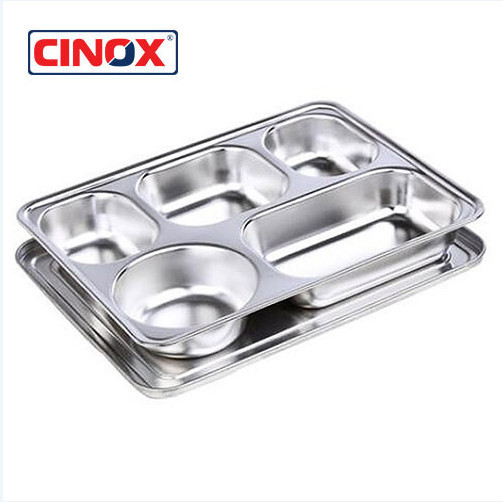 Khay đựng thức ăn bằng inox