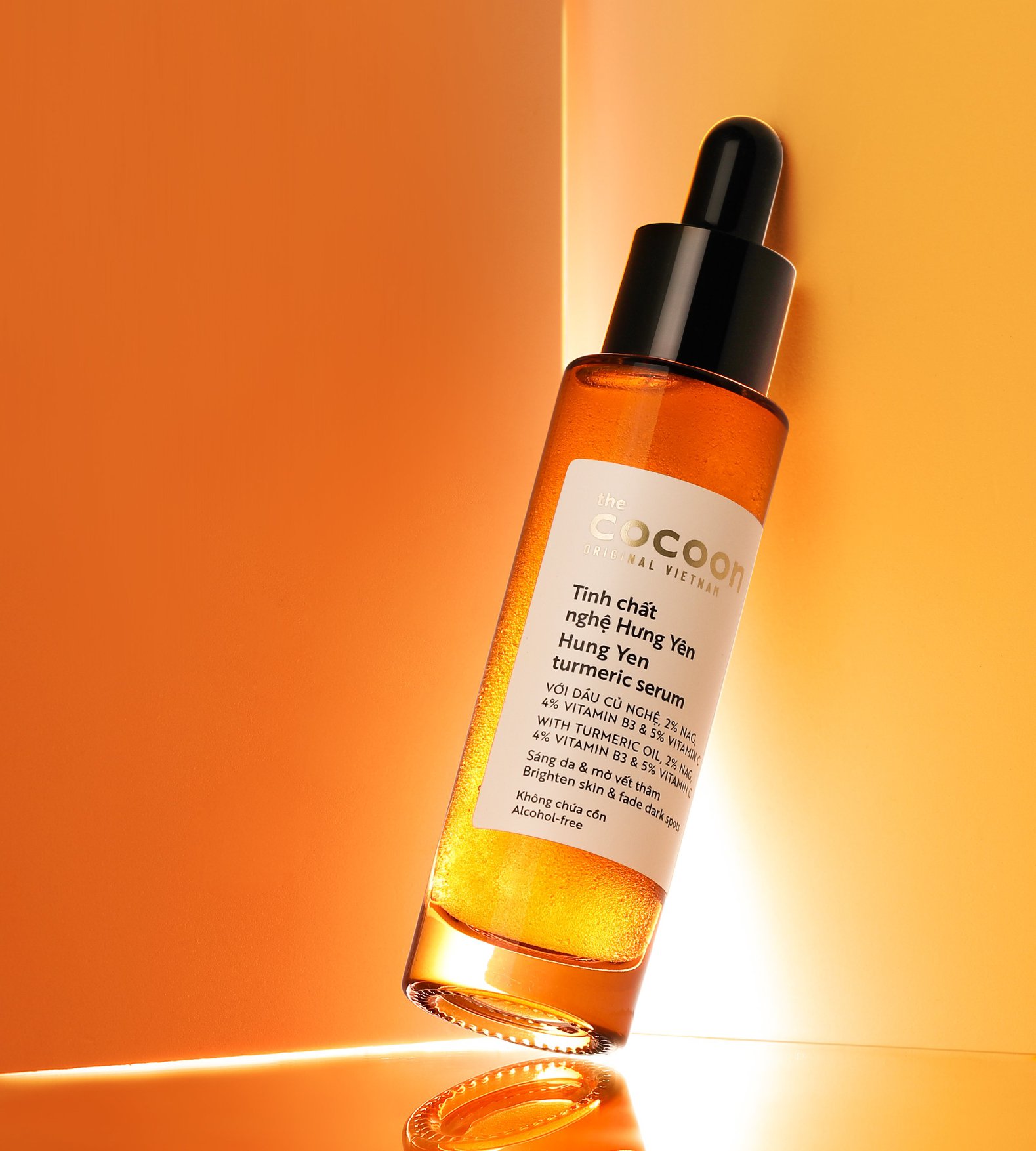 Serum COCOON Nghệ Hưng Yên Sáng Da & Mờ Vết Thâm - COCOON Hung Yen Turmeric Serum 30mL