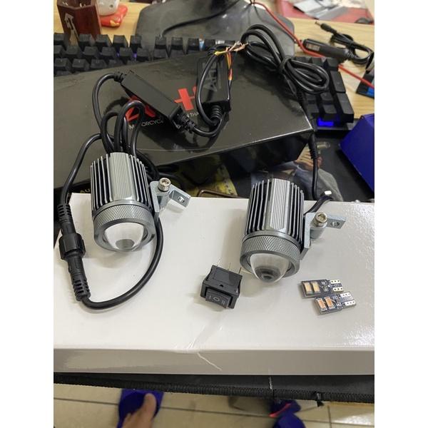 2 Bi cầu mini AHE công suất 35W nhiệt màu 6000k. Hàng thái bảo hành 1 năm. Tặng kèm công tắc + led xinhan