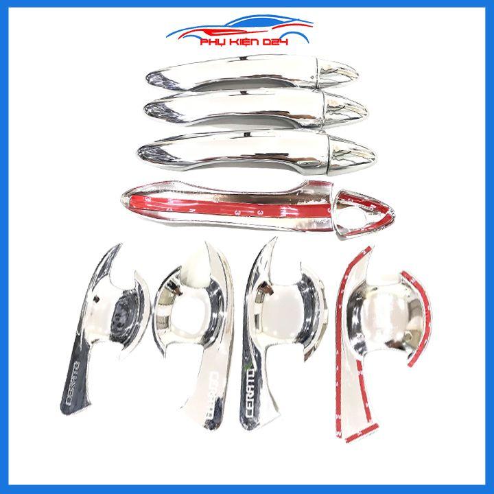 Ốp tay hõm mạ crom Cerato 2016-2017-2018 sáng bóng chống trầy bảo vệ cửa xe ô tô