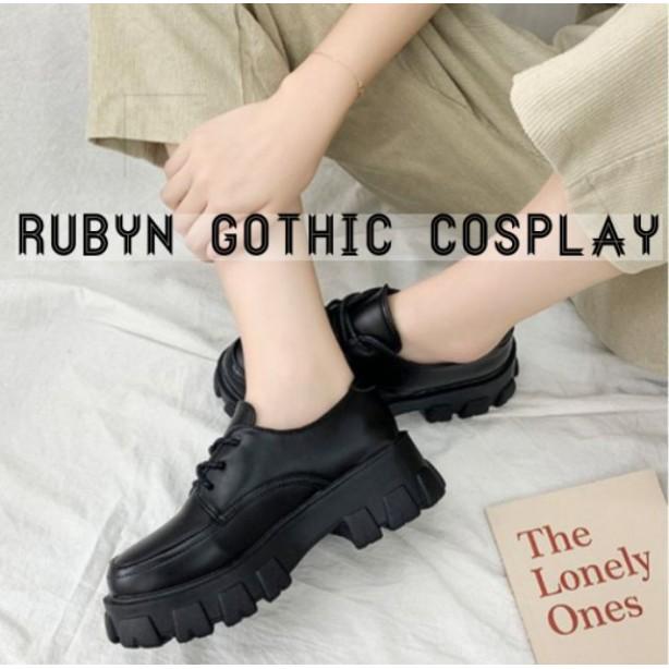 Giày Boot Oxford cổ thấp cá tính ( BÓNG & NHÁM ) ( Size 35 - 40 )