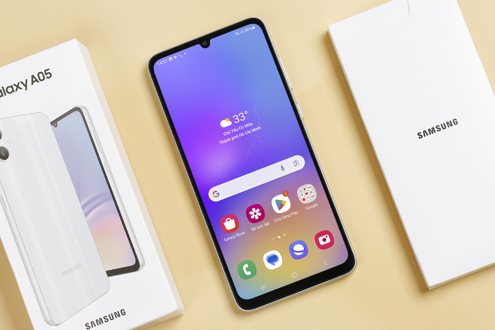 Điện Thoại Samsung Galaxy A05 - Hàng Chính Hãng