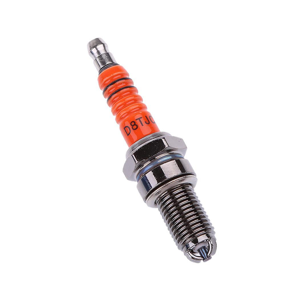 2 Pieces A7TJC 3-Electrode Spark Plug CG 125cc - 250cc Moped Scooter ATV
