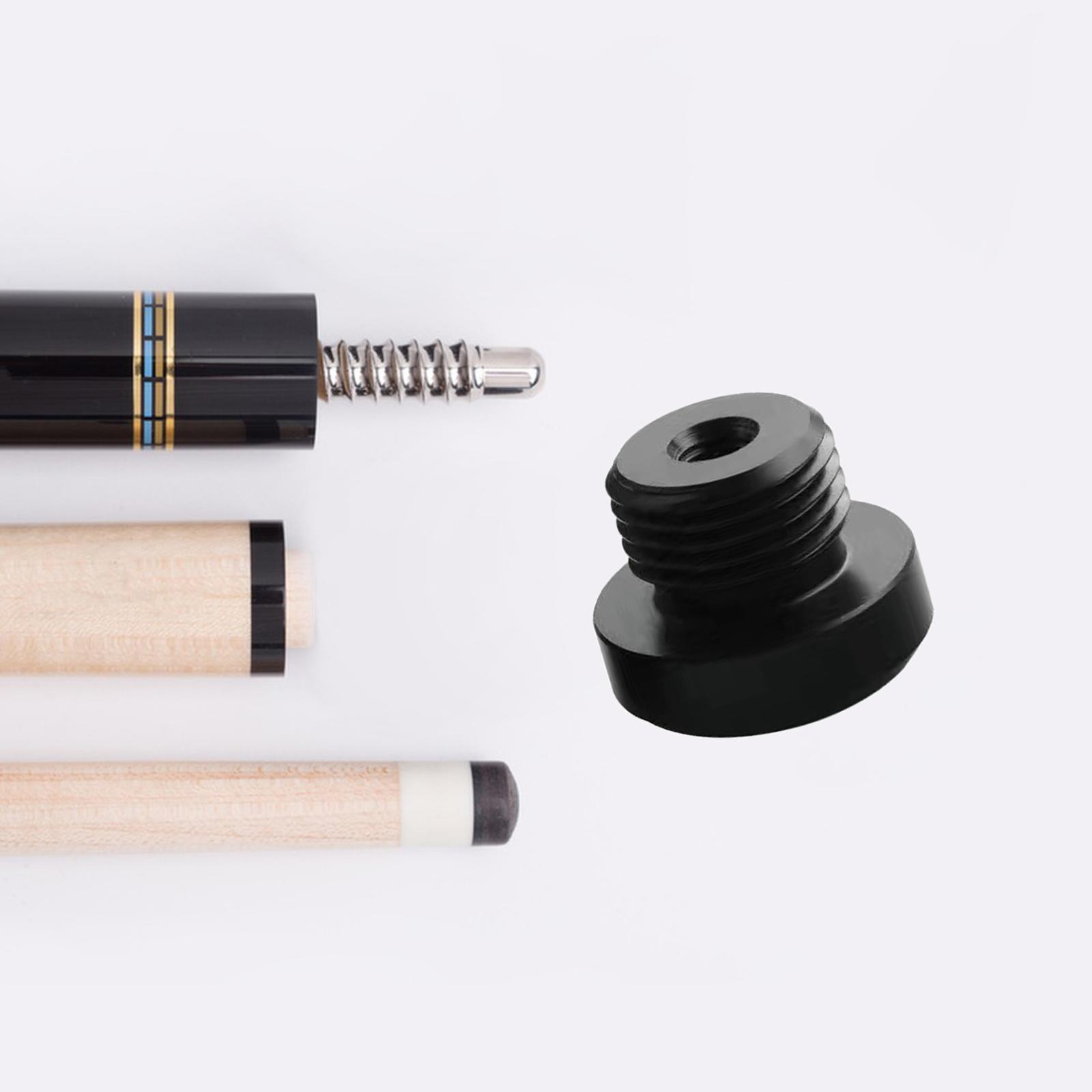 Billiard Cue Rubber Pool Cue Block End Lightweight Accessories Practical Billiard End Connected Extension for Protection Pool Table