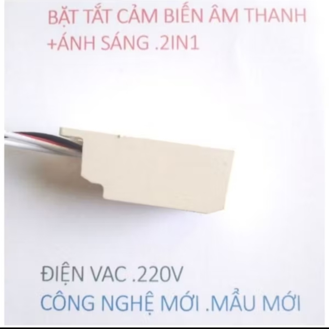 BỘ CẢM BIẾN TỰ ĐỘNG BẬT TẮT ĐÈN CẢM BIẾN ÁNH SÁNG ÂM THANH CỰC CHUẨN