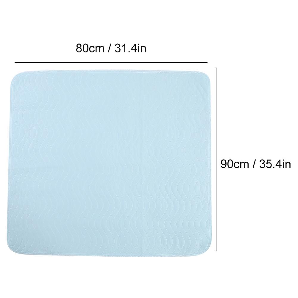 2 Chiếc Có Thể Tái Sử Dụng Underpad Có Thể Giặt Chống Trượt Chống Nước Mềm Mại Thấm Hút Chất Liệu Cho Trẻ Em Và Người Lớn Incontinent Miếng Lót Bồn Tiểu Thảm Tã