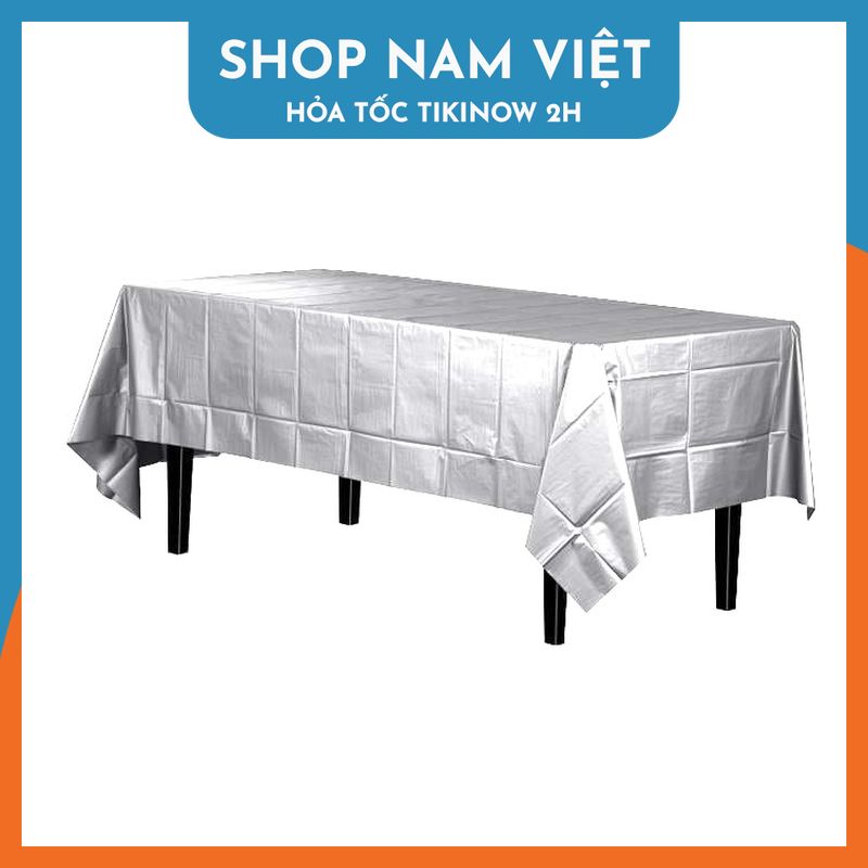 Khăn Trải Bàn Sinh Nhật Nhựa PEVA Chống Nước Dùng Một Lần