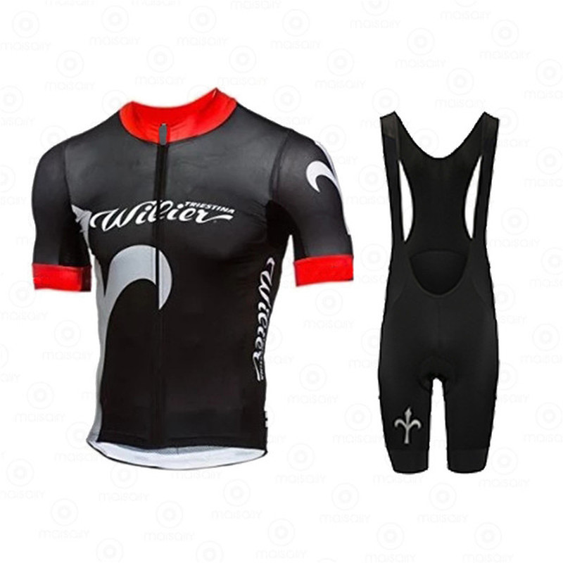 2023 Áo xe đạp WILIER Bộ quần áo xe đạp thoáng khí cưỡi ropa ciclismo quần áo xe đạp mới tay áo dài tay Color: 8 Size: XS