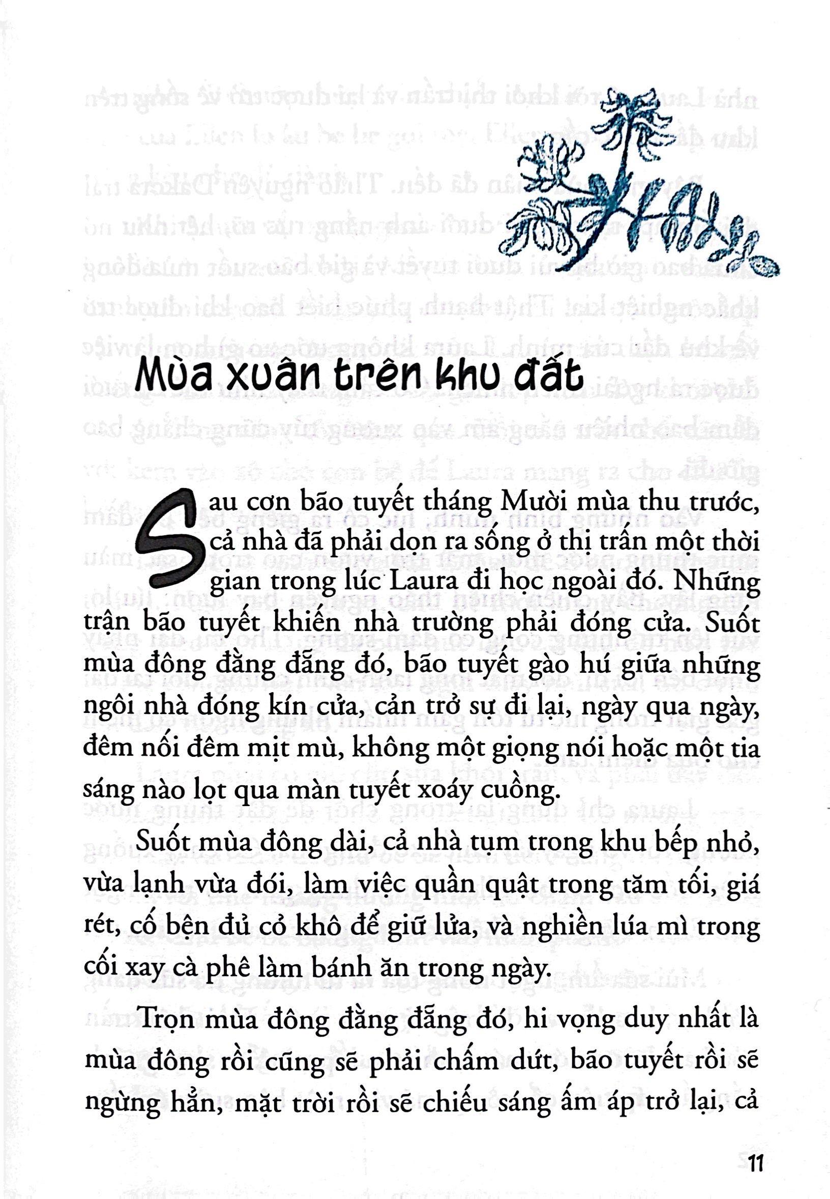 Sách Ngôi Nhà Nhỏ Trên Thảo Nguyên Tập 7: Thị Trấn Nhỏ (Tái Bản 2019)