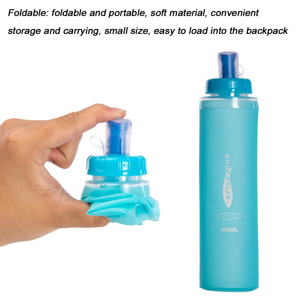 Túi nước thể thao 300ML/400ML loại mềm cầm cho hoạt động thể thao chạy bộ ngoài trời