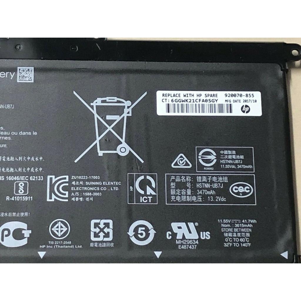 Pin Battery Laptop Dùng Cho HP Pavilion 17-AR007CA 17-AR050WM TF03XL