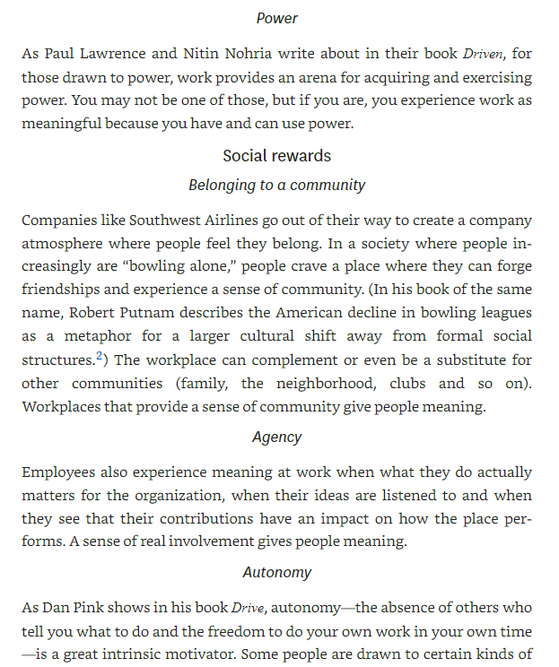 Purpose, Meaning, and Passion (HBR Emotional Intelligence Series)