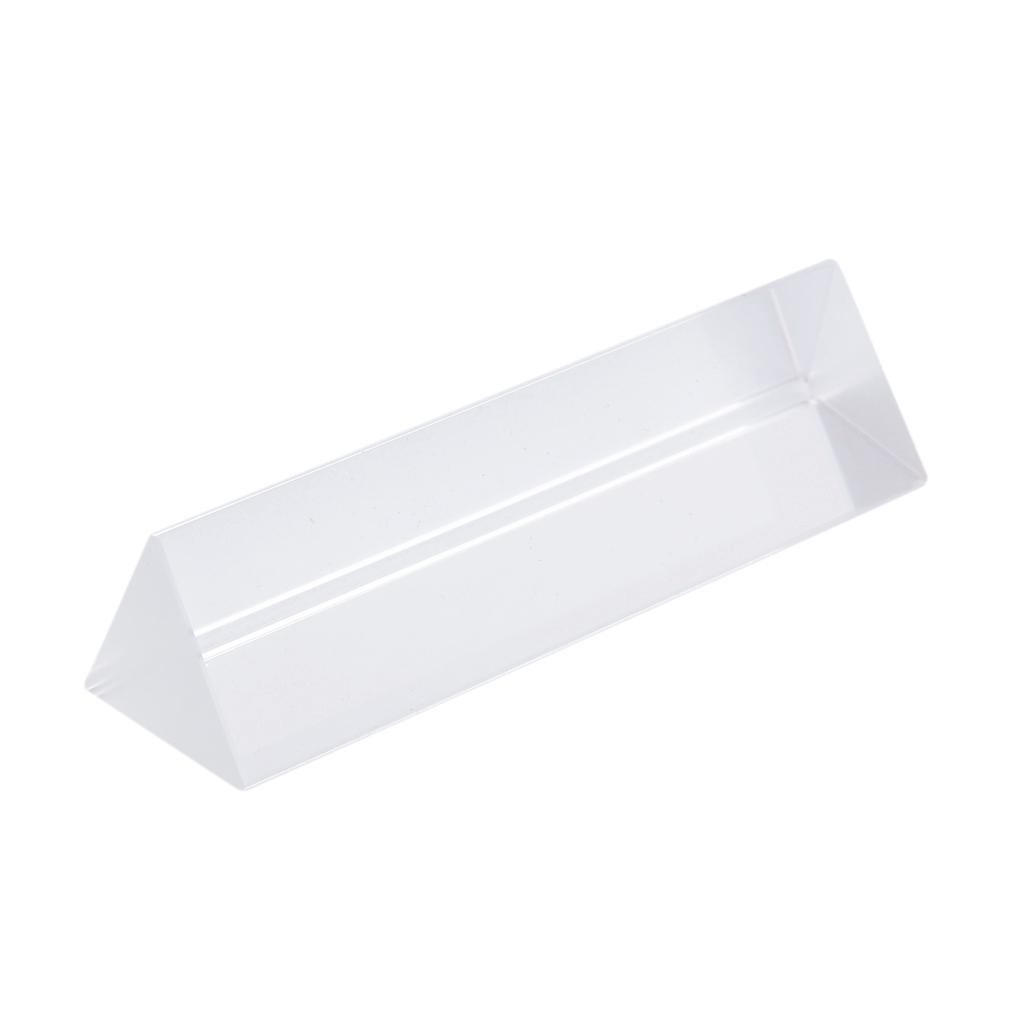 Physics Teaching Precision Optical Glass Prism 4 Inch