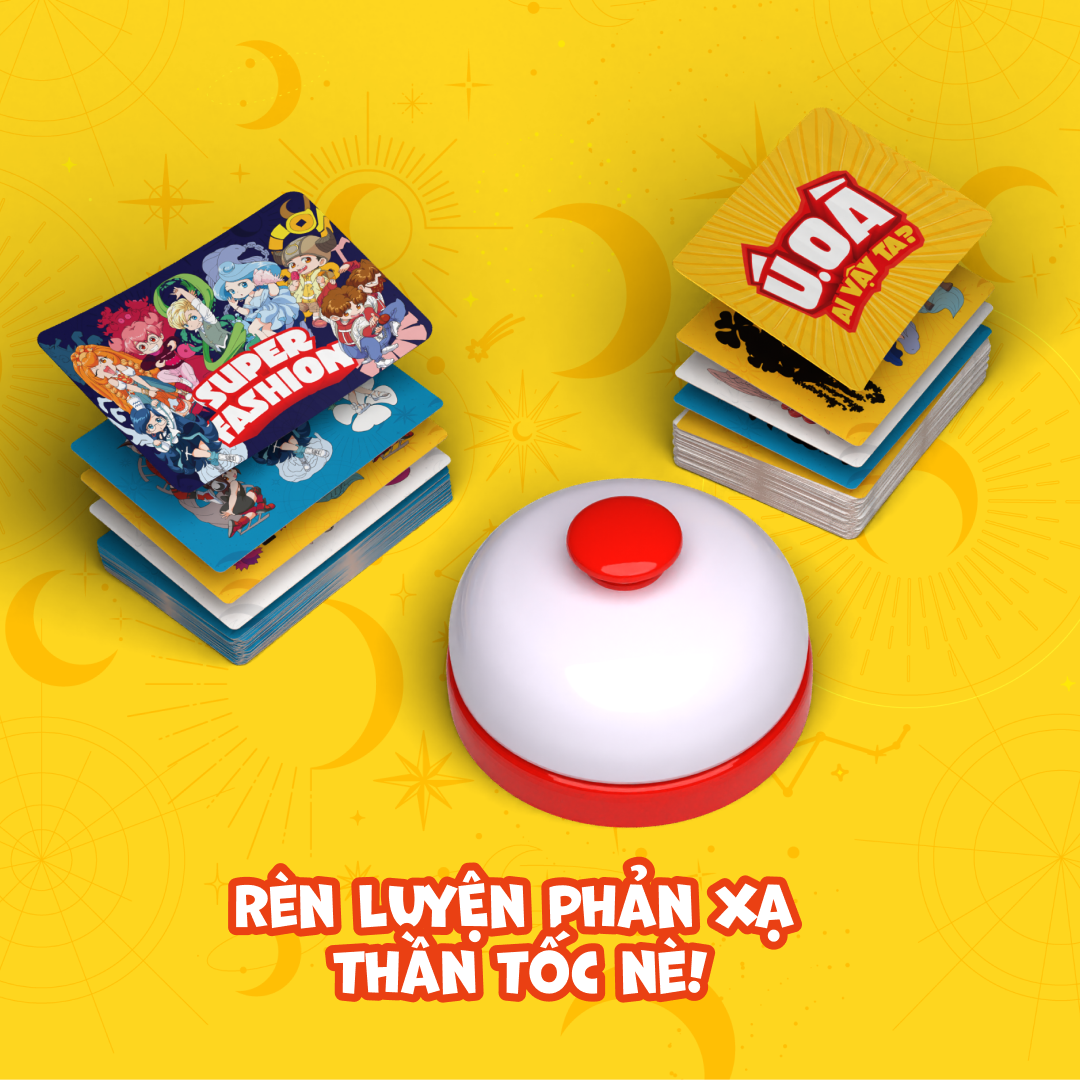 Ú ÒA - AI VẬY TA - Party Game Thẻ Bài LỚP HỌC MẬT NGỮ Mới Phát Hành 2023