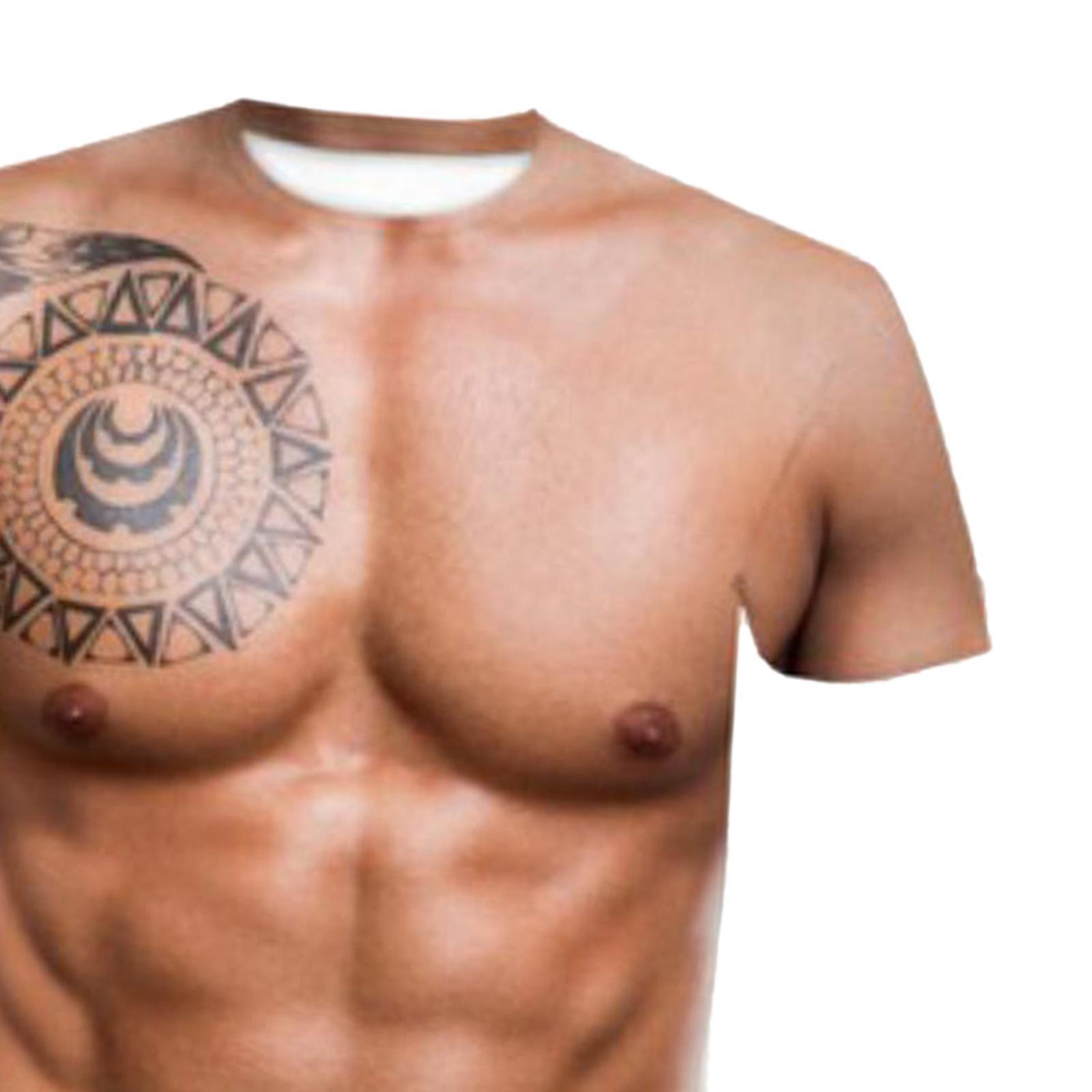 3\' T Shirt Fitness Tee Strongman Breathable Graphic Short Sleeve for Club Party