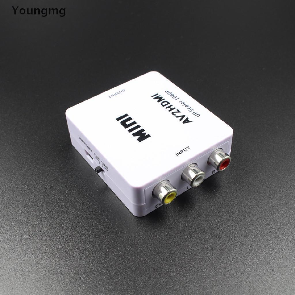Bộ Chuyển Đổi Mini RCA AV Sang HDMI AV 2 HDMI 1080P Chuyên Dụng