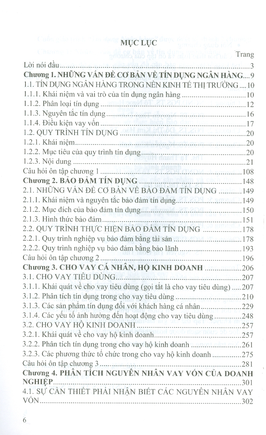 Giáo Trình Tín Dụng Ngân Hàng (Tái bản lần thứ ba, có chỉnh sửa) (Học viện Ngân Hàng)