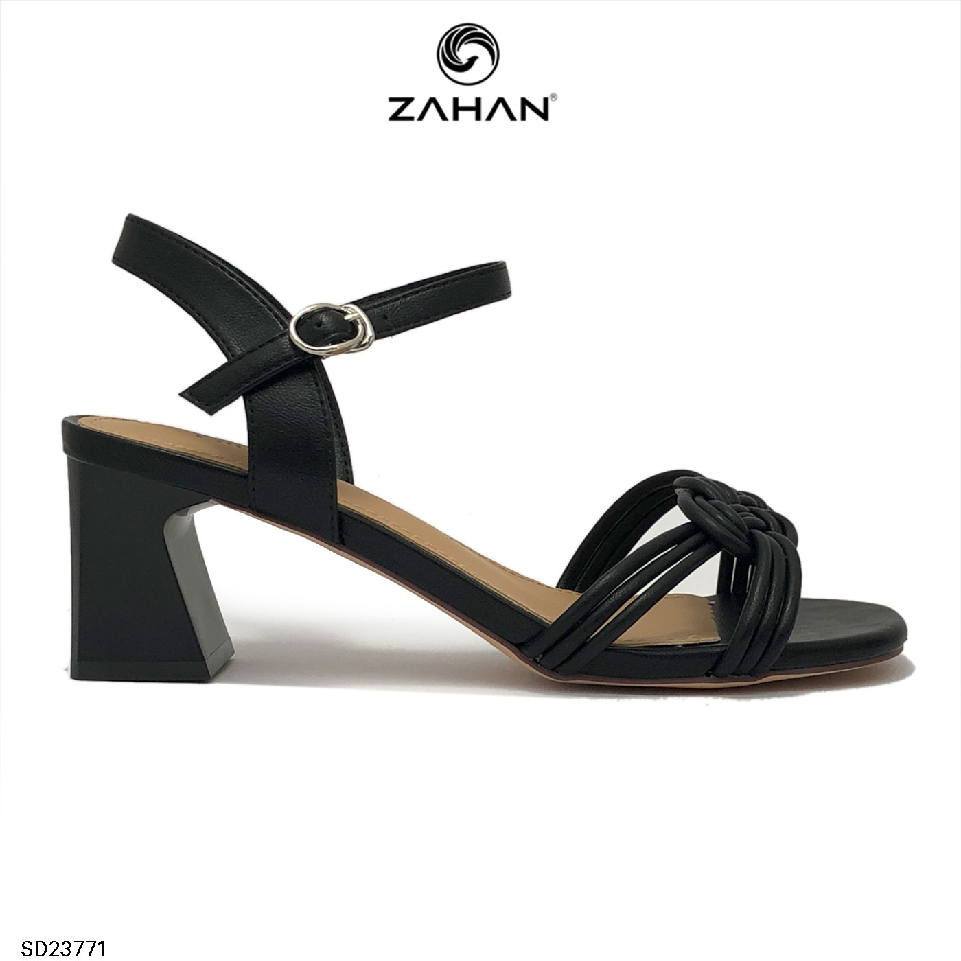 Sandal nữ quai xoắn qccc ,5cm SD23771