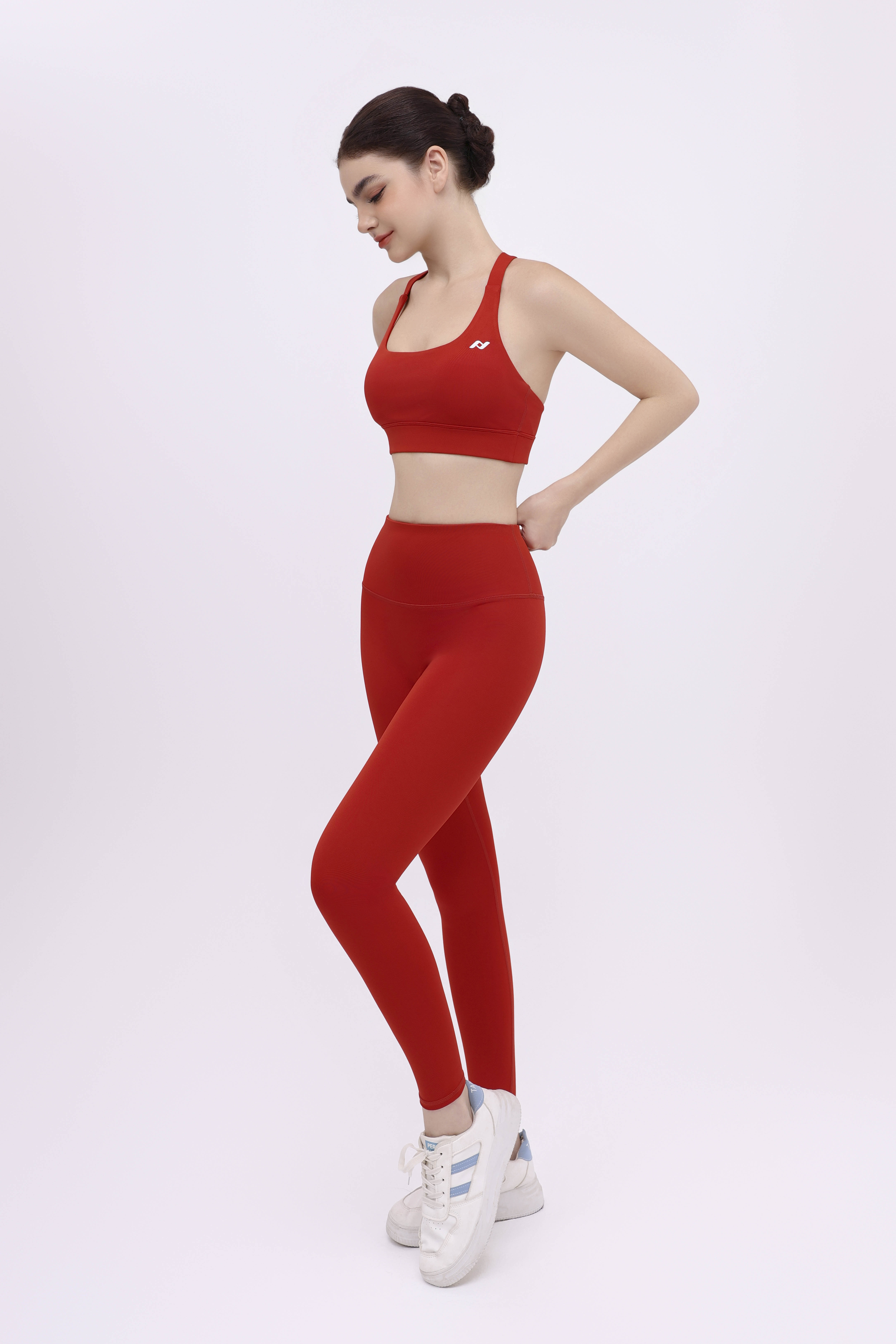 Quần legging thể thao tập Gym Yoga Pilates không đường may giữa nhạy cảm FFLG002 - FANFIT