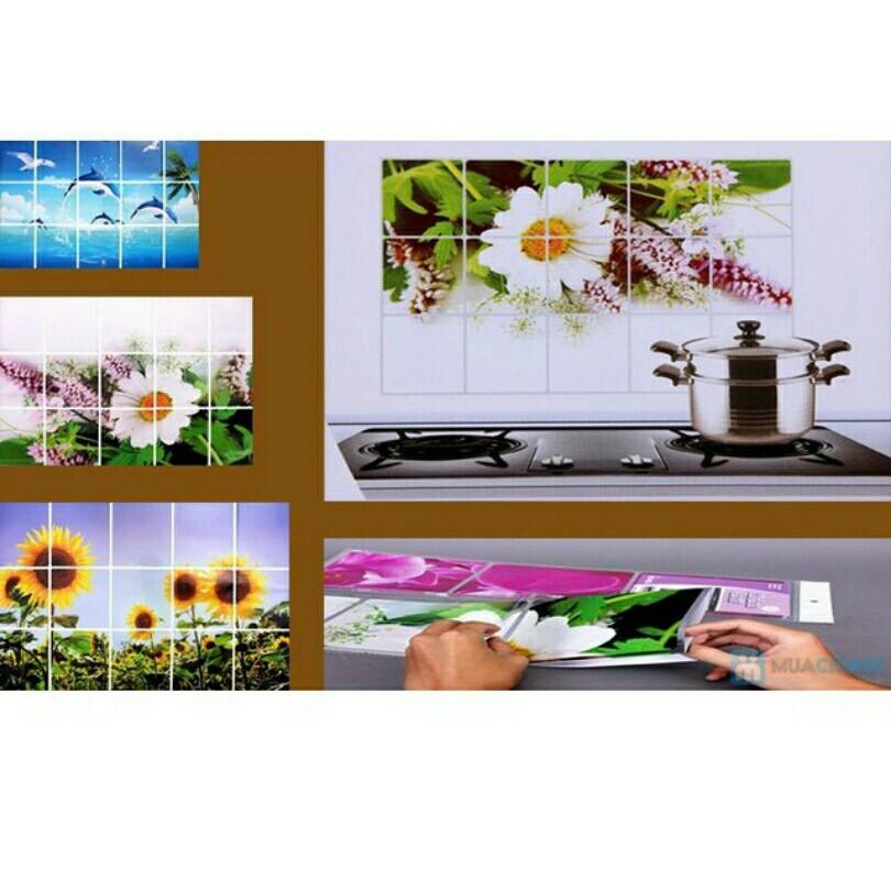 Combo 2 Giấy dán bếp chịu nhiệt loại lớn 60x90cm