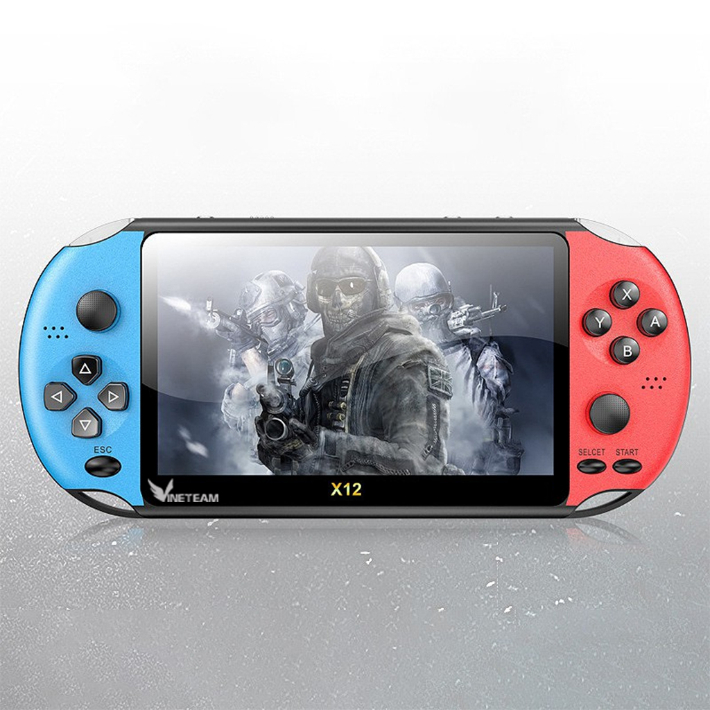 Máy Chơi Game PSP VINETTEAM X12 Tay Cầm Chơi Game 5.1 Inch 8GB Video Game Người Chơi Tích Hợp Sẵn 2000 Trò Chơi- 4075- Hàng Nhập Khẩu