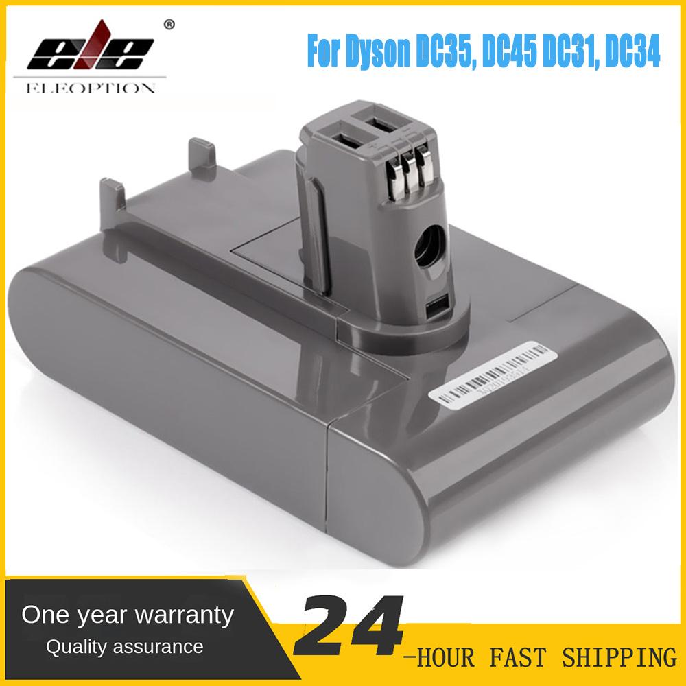 Pin chân không Li-ion 22.2V 3000mAh cho Dyson DC35, DC45 DC31, DC34, DC44, DC31 Animal, DC35 Animal,917083-01 Màu sắc: 3000mAh