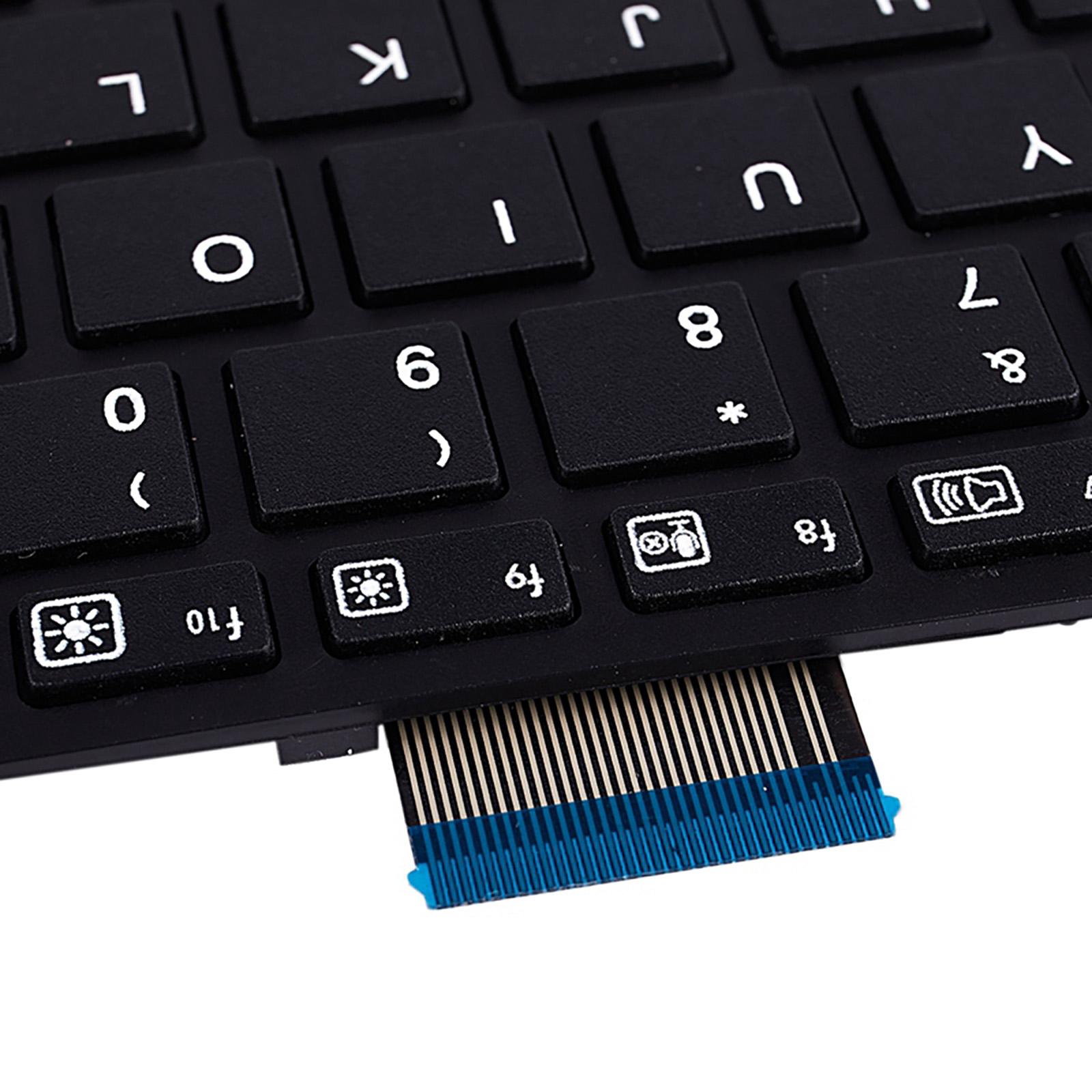 Laptop US English Layout Keyboard Replacement English Version Fits for HP 15 G1 G2 17 G1 G2 Laptop Notebook