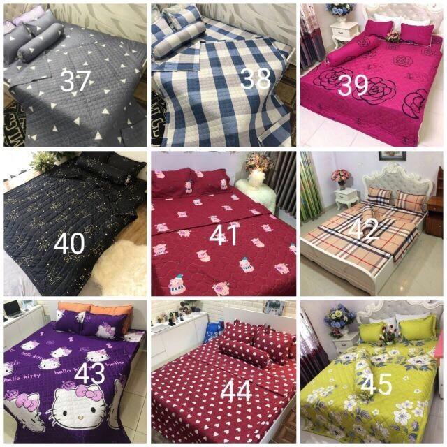 Set ga gối poly cotton