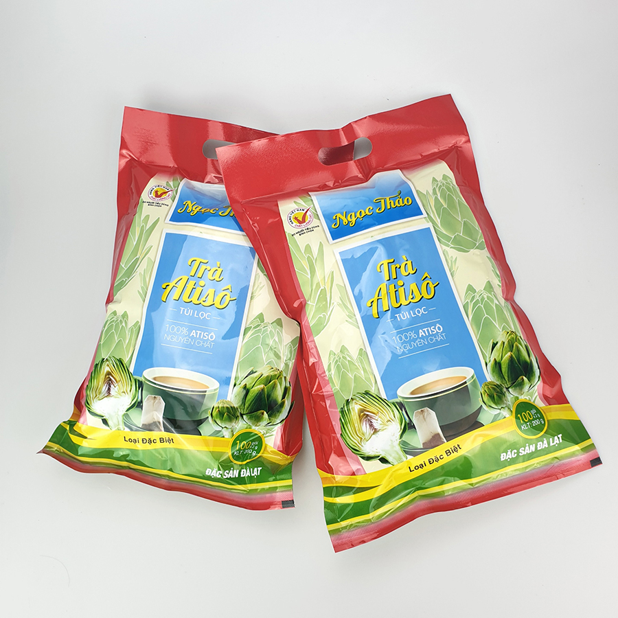 Gói Trà atiso túi lọc Ngọc Thảo loại đặc biệt 100 túi