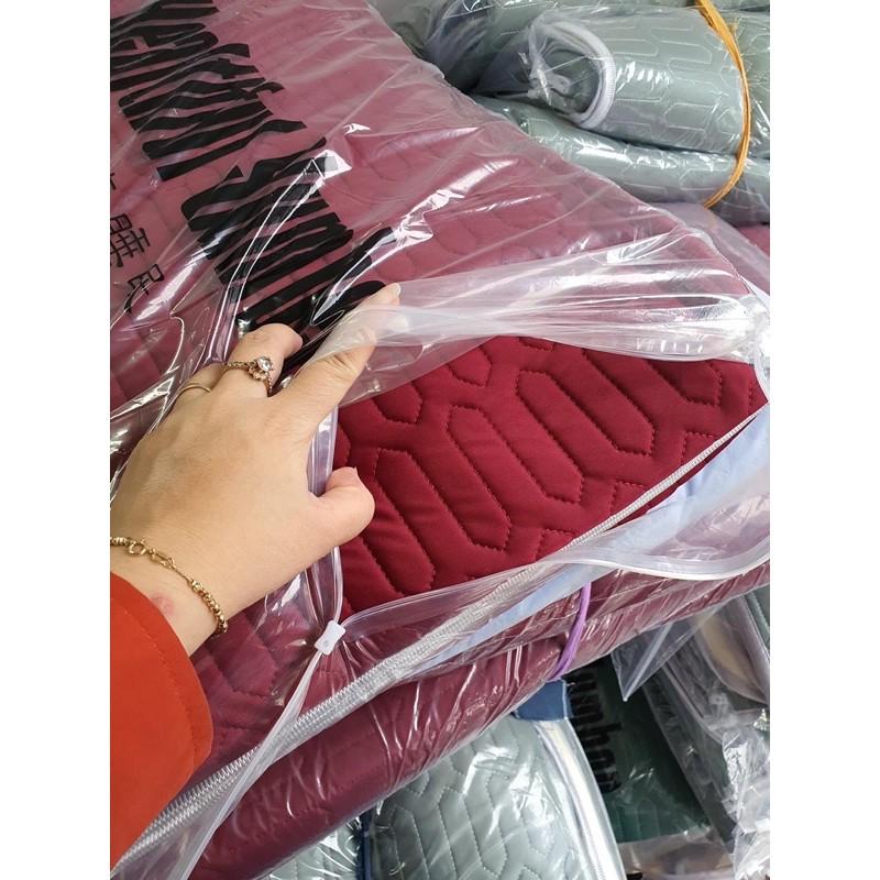 CHIẾU ĐIỀU HOÀ TENCEL LATEX CAO SU NON được tặng kèo 2 vỏ gối nằm