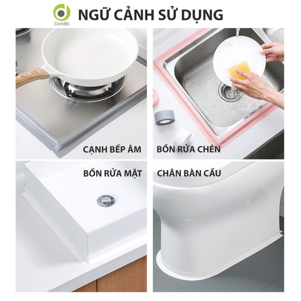 Băng Keo Dán Chậu Rửa Bát Chống Thấm Nước Bản To 3.6Cm Cuộn Dài 320Cm