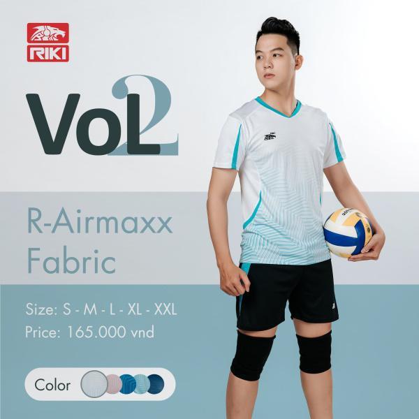 Quần áo bóng chuyền nam, bộ đồ thể thao Riki VOL2 - Dungcusport