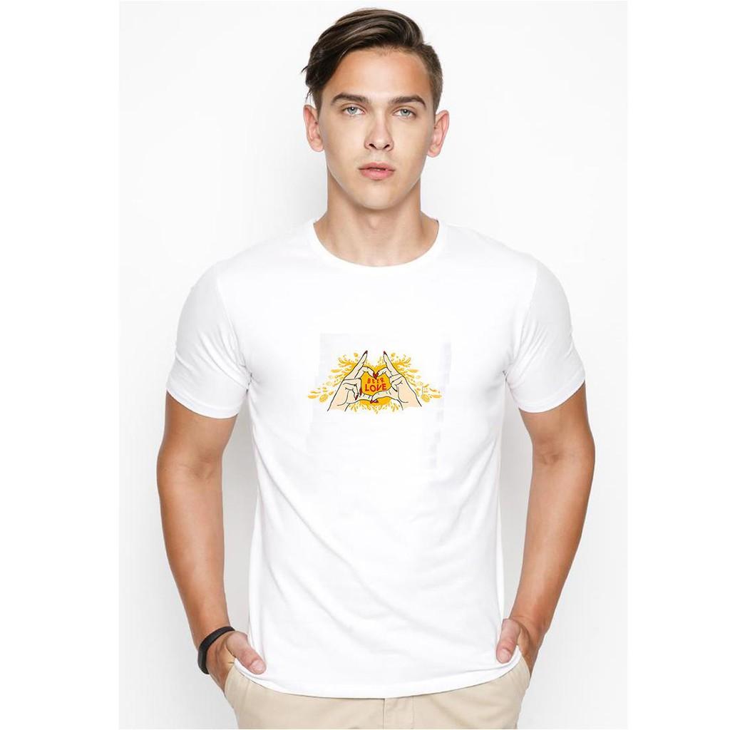 Áo thun nam in hình Beer love cá tính phong cách vải dày mịn TEEWO530