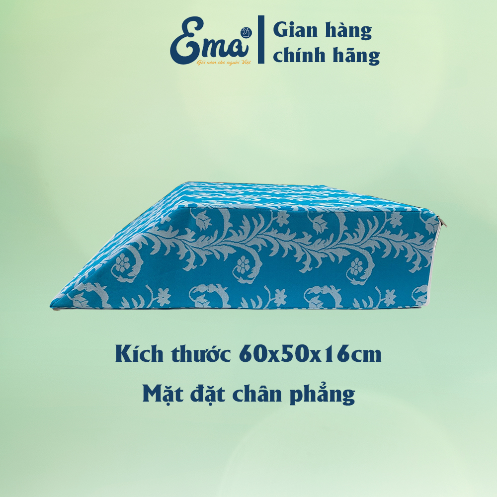 Gối kê chân chống giãn tĩnh mạch chân Ema thế hệ thứ 2 - Chiều cao chuẩn y tế - Bác sĩ khuyên dùng