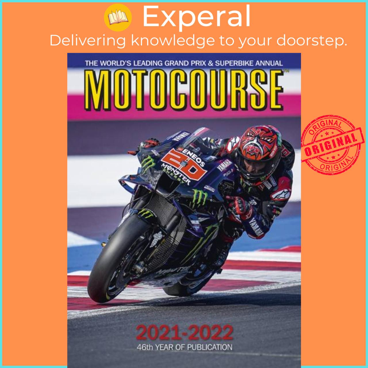Sách - MOTOCOURSE 2021-22 Annual - The World's Leading Grand Prix & Superbike A by Michael Scott (UK edition, hardcover)
