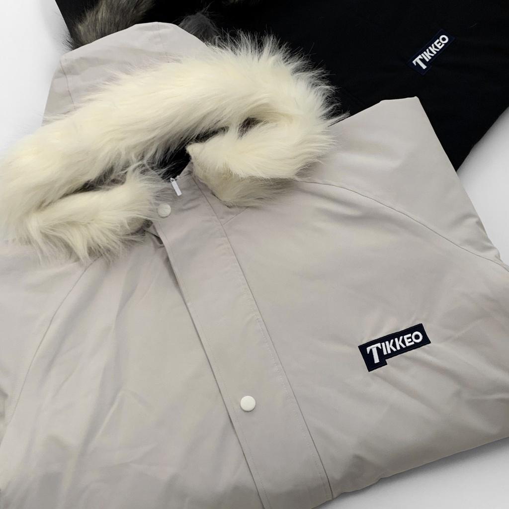 Áo khoác Parka Tikkeo, Jack Lane, Áo khoác trần bông unisex