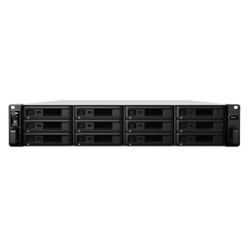 Thiết bị lưu trữ qua mạng - NAS Synology RS2418+ (Xám Trắng) - Hàng chính hãng