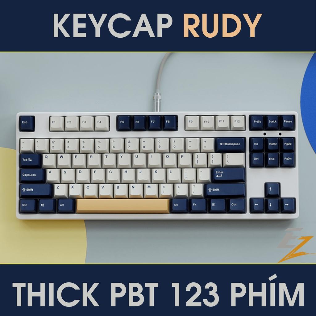 Keycap Cho Bàn Phím Cơ Rudy OEM Profile 123 Phím | Ezpc