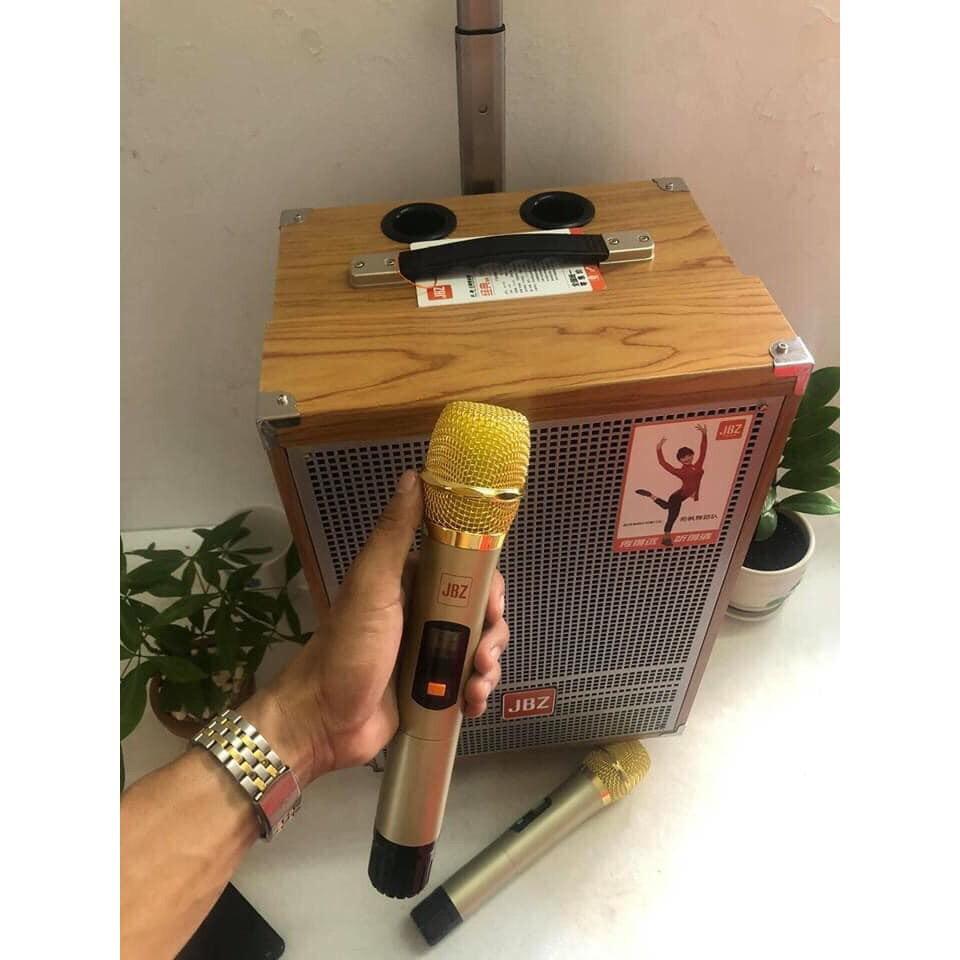 Loa kéo JBZ 0803 Bass 20cm, hát karaoke gia đình, tiệc tùng, dã ngoại - tay kéo tiện lợi giá rẻ nhất