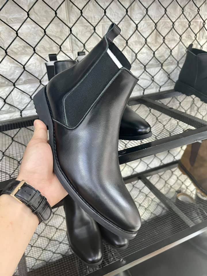 Giày nam Chelsea Boots cổ cao classic