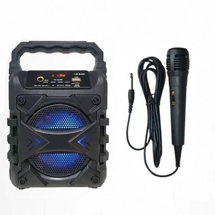 Loa karaoke mini kèm mic