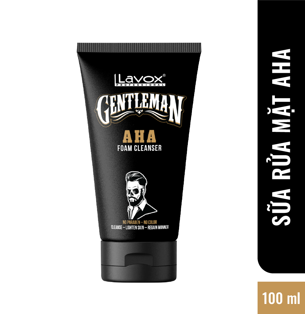 Sữa Rửa Mặt AHA Lavox Gentleman