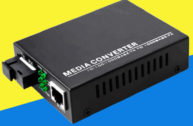 Đầu A - Thiết Bị Chuyển Đổi Quang Điện 1 Sợi Media Converter 1FO 1Gbps BLACK Singlemode Singlefiber