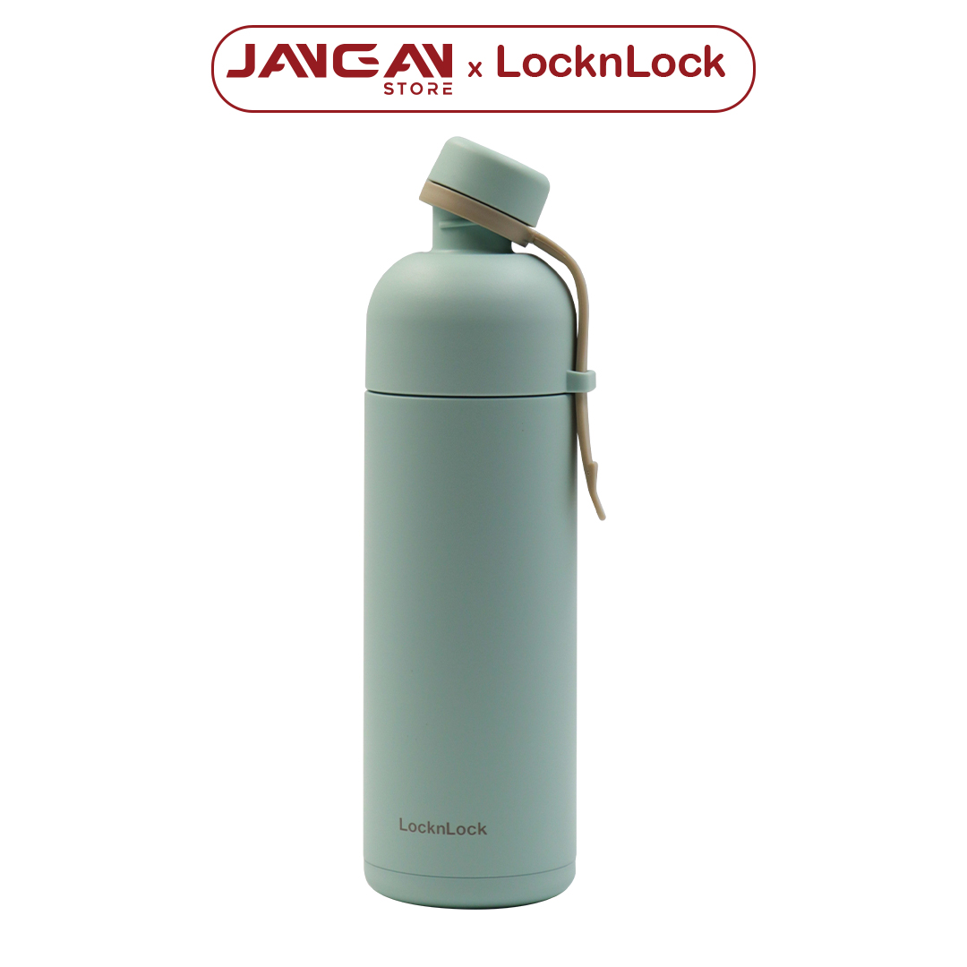 Bình giữ nhiệt Lock&amp;Lock LHC4267 Belt Bottle 490ml - Hàng Chính Hãng