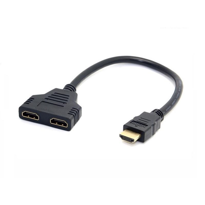 Cáp Chia Tín Hiệu HDMI 1 Ra 2 Đầu